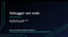 Comment déboger son code avec Intellij by Programmation Orientée Objet
