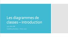 Les diagrammes de classes by Programmation Orientée Objet
