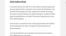 Standard et documentation by Programmation orientée objet 1 (420-2N1-DM)